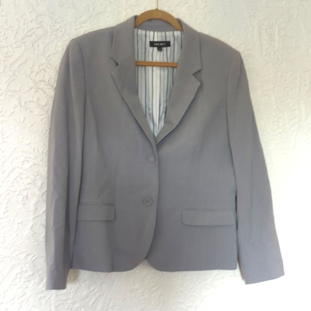 Light Gray Nine West Blazer